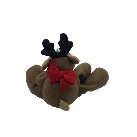 Vtg 1979 Hallmark Rodney Reindeer Plush Brown Stuffed Animal Christmas 9" - Picture 5 of 8